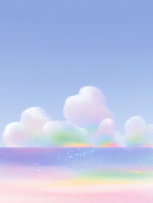 JPG 구름 바다 컬러 일러스트 자연 하늘 바람 수채화 풍경 해변 물 파란색 빛 반짝임 태양 평화 맑음 일몰 경계 뷰티풀 파스텔톤 수평선 국내일러스트 AI일러스트 AI콘텐츠 자연요소 컨셉 모션 날씨 노을 생태계 파일형식