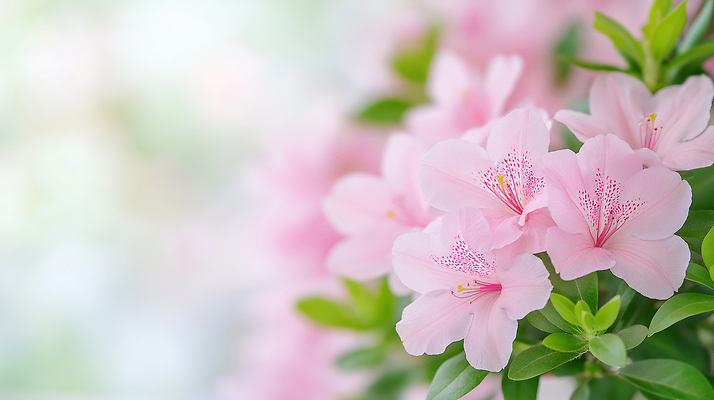 JPG 나무 식물 편집이미지 꽃 화초 분홍색 잎 자연 아침 햇빛 정원 봄 진달래 원예 분화 편집실사 AI컴퓨터그래픽 AI콘텐츠 주간 계절 컬러 취미 태양 CG 생태계 파일형식