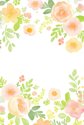 JPG 식물 디자인 꽃 예술 컬러 백그라운드 잎 일러스트 자연 생명 수채화 장식 공간 제조 포장지 그림 화사함 조화 뷰티풀 빈자리 국내일러스트 AI일러스트 AI콘텐츠 컨셉 포장 생태계 파일형식