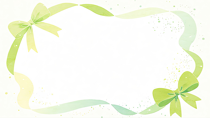 JPG 디자인 기념일 리본 백그라운드 일러스트 포장 수채화 프레임 선물 그래픽 장식 초록색 축하 대기 심플 초대장 화합 소통 뷰티풀 국내일러스트 AI일러스트 AI콘텐츠 컬러 컨셉 카드_감사 이벤트 파일형식