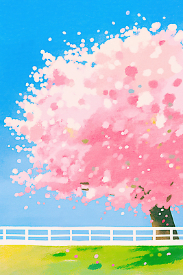 JPG 나무 공원 꽃잎 꽃 컬러 일러스트 자연 하늘 대화 풍경 잔디 여러명 소풍 환경 축제 봄 벚꽃 즐거움 풍요 경관 국내일러스트 AI일러스트 AI콘텐츠 식물 계절 공공시설 감정 다수 컨셉 말하기 사람 야외활동 생태계 파일형식