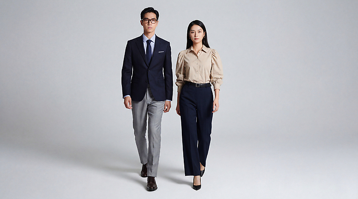 JPG 모델 편집이미지 옷 여자 패션 남자 스튜디오 넥타이 직장 정장 걷기 촬영 비즈니스맨 비즈니스우먼 블라우스 의료성형뷰티 스타일 편집실사 AI인물포토 AI콘텐츠 잡화 상의 회사 비즈니스 모션 사람 직장인 CG 파일형식 AI포토