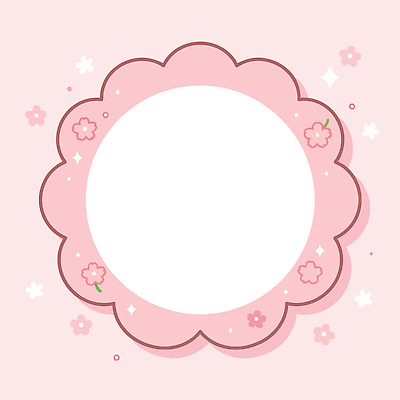 디자인 꽃 예술 분홍색 백그라운드 패턴 일러스트 문구용품 프레임 틀 그래픽 장식 공간 원형 그림 심플 부드러움 창작 국내일러스트 AI파일 도형 식물 컬러 무늬 감각 오브젝트 파일형식 벡터