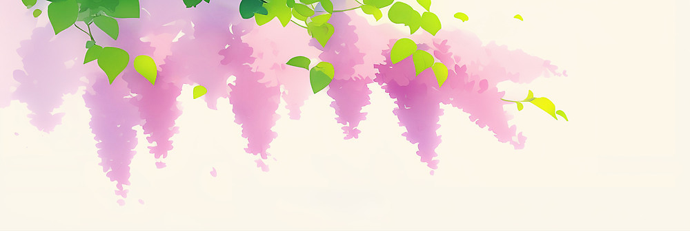 JPG 나무 식물 꽃잎 꽃 줄기 잎 일러스트 자연 생명 풍경 초록색 빛 환경 보라색 봄 장면 채색 등나무 등나무꽃 뷰티풀 생동감 국내일러스트 AI일러스트 AI콘텐츠 계절 컬러 미술 생태계 파일형식