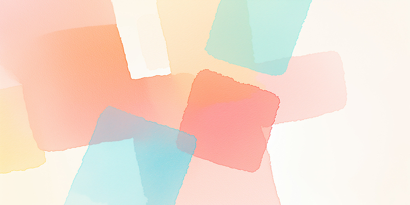 JPG 모양 디자인 예술 컬러 백그라운드 패턴 일러스트 추상 미술 그래픽 블록 다양 부드러움 겹침 조화 색채 창의성 국내일러스트 AI일러스트 AI콘텐츠 다수 무늬 문화예술 감각 파일형식