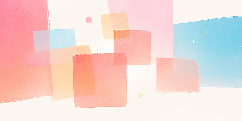 JPG 모양 디자인 감정 예술 컬러 백그라운드 일러스트 추상 블록 공간 표현 감각 혼합 배열 이미지 단순화된 대칭 창의성 국내일러스트 AI일러스트 AI콘텐츠 무늬 파일형식