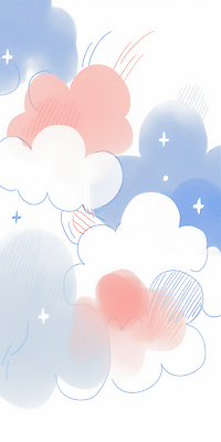JPG 구름 별 어린이 컬러 백그라운드 패턴 일러스트 자연 하늘 날씨 공중 빨간색 여름 파란색 흰색 분위기 그림 부드러움 상상력 국내일러스트 AI일러스트 AI콘텐츠 자연요소 계절 컨셉 무늬 사람 감각 생태계 파일형식