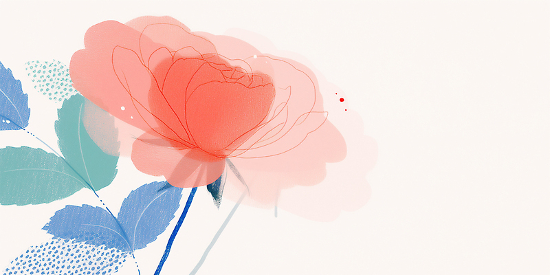 JPG 식물 디자인 꽃잎 꽃 컬러 백그라운드 잎 일러스트 자연 미술 장미 표현 색칠 그림 부드러움 뷰티풀 창작 국내일러스트 AI일러스트 AI콘텐츠 문화예술 감각 생태계 파일형식