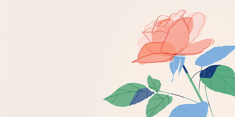 JPG 디자인 꽃 예술 선 벽 컬러 일러스트 자연 장식 장미 환경 전시 감상 원화 작가 그림 화사함 단순화된 멋 창의성 국내일러스트 AI일러스트 AI콘텐츠 식물 직업 컨셉 돈 생태계 파일형식