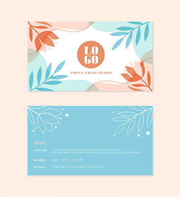 모양 템플릿 디자인 컬러 패턴 텍스트 명함 그래픽 세트 이메일 심볼 주소 전화번호 뒷면 소셜미디어 앞면 이미지템플릿 AI파일 무늬 파일형식 벡터