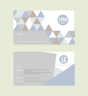 모양 템플릿 디자인 컬러 패턴 회사 비즈니스 명함 그래픽 세트 정보 삼각형 심볼 직원 연락처 스타일 이미지템플릿 AI파일 도형 무늬 파일형식 벡터
