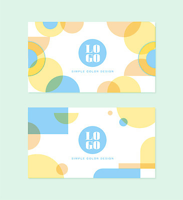 도형 템플릿 디자인 예술 컬러 백그라운드 비즈니스 명함 그래픽 세트 배열 심볼 작품 단순화된 창작 이미지템플릿 AI파일 미술 파일형식 벡터