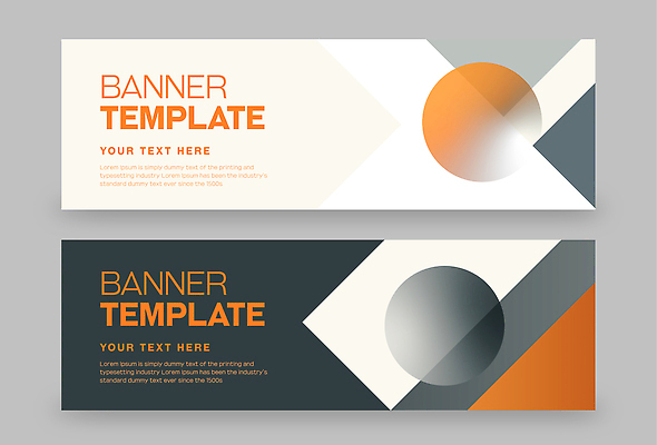 모양 템플릿 디자인 배너 배너템플릿 가로배너 컬러 커뮤니케이션 그래픽 세트 주황색 현수막 알림 직선 기하학 마케팅 웹디자인 프로모션 AI파일 선 무늬 이벤트 가로 파일형식 벡터