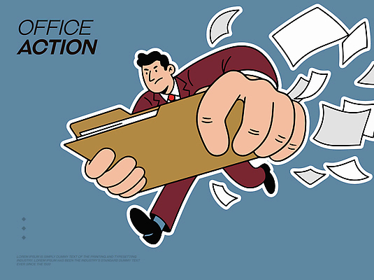 손 남자 종이 일러스트 비즈니스 모션 회의 정장 사무실 달리기 필기구 환경 자료 긴급 작업 사무 사무원 비즈니스맨 문서 바쁨 국내일러스트 AI파일 직업 옷 문구용품 사람 신체부위 업무 직장인 파일형식 벡터