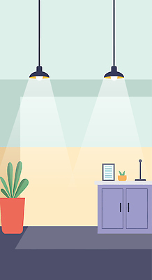 식물 식기 디자인 컬러 가구 일러스트 조명 선반 실내 장식 인테리어 주방 공간 상품 배열 모던 정리 작업대 평면도 국내일러스트 AI파일 생활용품 내부 그림 파일형식 벡터