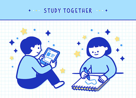 교육 일러스트 모션 놀이 함께함 대화 친구 학습 태블릿 공책 정보 시간 집중 즐거움 호기심 그림 과정 창의성 상호작용 국내일러스트 AI파일 감정 컨셉 관계 문구용품 말하기 전자제품 스마트기기 파일형식 벡터