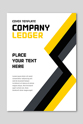 템플릿 표지디자인 디자인 표지 북커버 회사 비즈니스 텍스트 추상 노란색 검은색 공간 커버 기록 문서 장부 이미지템플릿 AI파일 컬러 무늬 파일형식 벡터