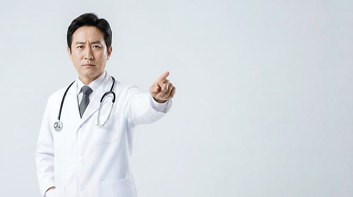 JPG 편집이미지 남자 손가락 의학 건강 병원 치료 촬영 진료 환자 간호사 의사 가운 도움 전문 의료성형뷰티 편집실사 AI인물포토 AI콘텐츠 손 옷 컨셉 사람 의료진 CG 파일형식 AI포토