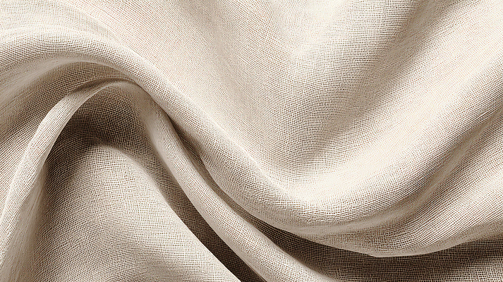 JPG 편집이미지 디자인 백그라운드 장식 직물 주름 고급 질감 소재 부드러움 섬유 린넨 베이지색 접기 패브릭 편집실사 AI포토 AI콘텐츠 컬러 컨셉 모션 감각 CG 파일형식