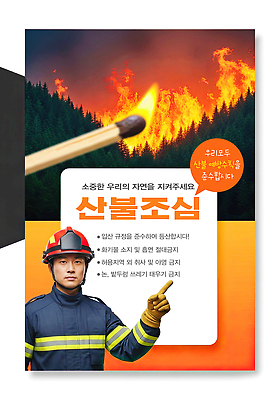 편집이미지 컨셉 구조원 소방 사건 생태계 화재 파일형식 산불 예방 소방관 위험 정보 자연 정부 안전 소중 모션 규정 경고 이미지편집 PSD 불조심 조심 의료성형뷰티