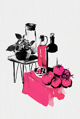 JPG 식물 화분 음료 예술 음식 토마토 일러스트 재료 자연 유리 수채화 요리 장식 빨간색 주방 신선 그리기 플라스틱 배열 그림 국내일러스트 AI일러스트 AI콘텐츠 컬러 채소 모션 재질 생태계 파일형식