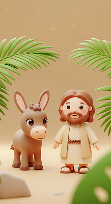 JPG 나무 동물 편집이미지 캐릭터 응시 백그라운드 함께함 서기 사람 풍경 예수 장면 당나귀 곰팡이 편집3D AI컴퓨터그래픽 AI콘텐츠 식물 시선 컨셉 모션 3D 말_동물 신_종교 파일형식