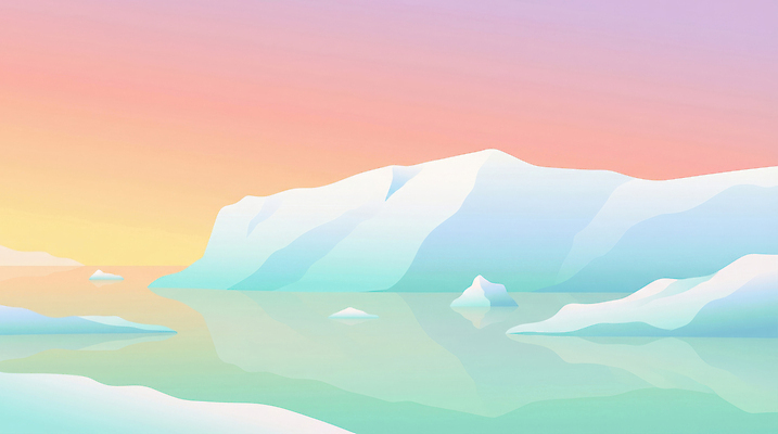 JPG 바다 컬러 조각 생각 일러스트 자연 하늘 날씨 산 풍경 물 얼음 수영 수면 차가움 땅 수족관 오로라 국내일러스트 AI일러스트 AI콘텐츠 자연요소 자연현상 수상스포츠 생태계 파일형식