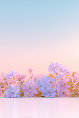 JPG 식물 편집이미지 꽃 분홍색 컬러 자연 하늘 풍경 여름 정원 보라색 저녁 파스텔 조화 뷰티풀 파스텔톤 이미지편집 AI컴퓨터그래픽 AI콘텐츠 계절 학용품 밤 야간 생태계 파일형식