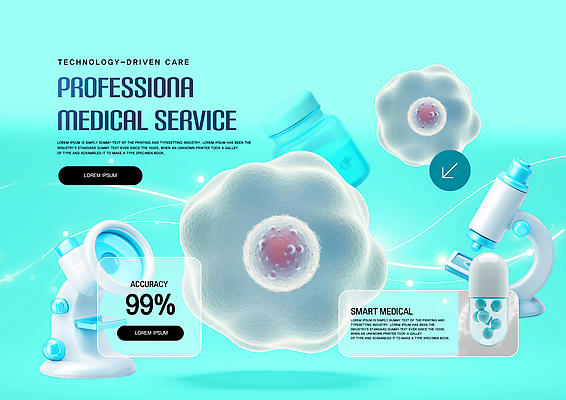 PSD 템플릿 과학 의학 세포 기술 실험 그래픽 자료 진료 장비 분석 측정 서비스 혁명 정확 이미지템플릿 컨셉 파일형식