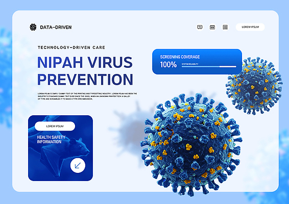 PSD 템플릿 의학 기술 건강 관리 안전 홈페이지 자료 정보 중앙 검사_조사 예방 시스템 이미지템플릿 니파바이러스 바이러스 파일형식