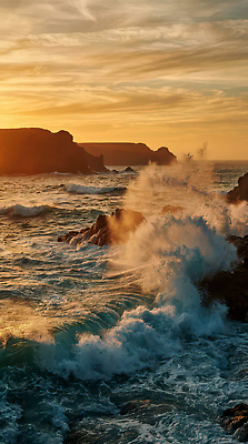 JPG 편집이미지 파도 바다 자연 하늘 날씨 풍경 해변 물 태양 안개 저녁 동쪽 서쪽 수평선 편집실사 AI컴퓨터그래픽 AI콘텐츠 자연요소 야간 방향 CG 생태계 파일형식