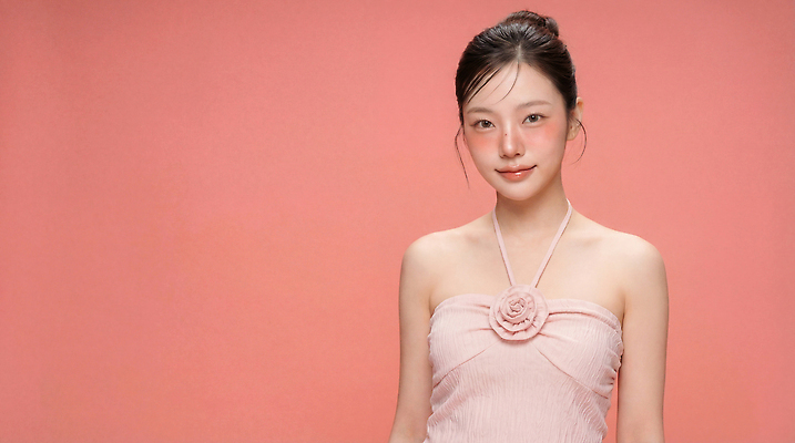 JPG 편집이미지 헤어스타일 옷 패션 얼굴 분홍색 포즈 백그라운드 미소 사람 관찰 피부 의료성형뷰티 스타일 편집실사 AI인물포토 AI콘텐츠 컬러 모션 표정 신체부위 CG 파일형식 AI포토