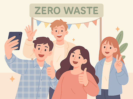 백그라운드 일러스트 손가락 모션 기념 대화 웃음 사람 이벤트 여러명 팻말 셀프카메라 즐거움 친환경 참여 제로웨이스트 국내일러스트 AI파일 손 감정 다수 프레임 표정 말하기 환경 그린캠페인 사진촬영 사회이슈 파일형식 벡터