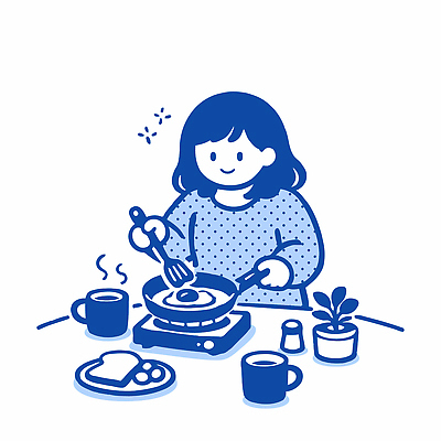 손 커피 음료 음식 빵 일러스트 탁자 주방용품 아침 요리 소녀 일상 주방 계란 식사 도구 준비 파 자취 국내일러스트 AI파일 주간 여자 어린이 가구 생활용품 채소 라이프 신체부위 알 파일형식 벡터