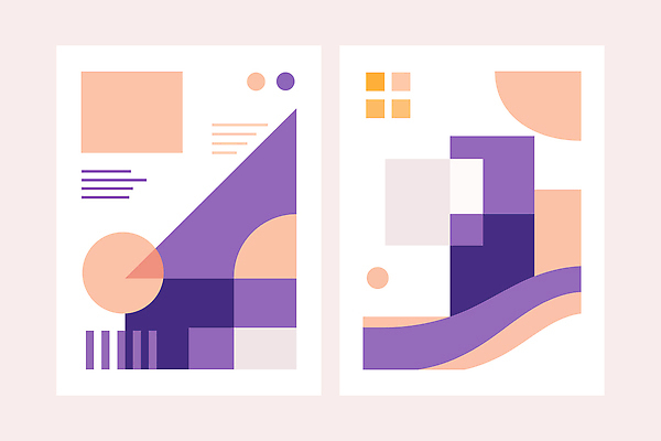 도형 템플릿 디자인 배너템플릿 포스터 예술 분홍색 컬러 패턴 추상 이벤트 그래픽 장식 보라색 주황색 봄 기하학 AI파일 배너 계절 무늬 파일형식 벡터