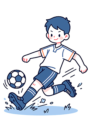 유럽 어린이 스포츠 일러스트 공 모션 놀이 경기 잔디 야외 친구 운동 축구 발전 공격 균형 즐거움 국내일러스트 AI파일 식물 감정 나라 컨셉 관계 건강 사람 구기 파일형식 벡터