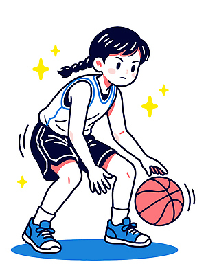스포츠 백그라운드 신체 일러스트 모션 청소년 협력 농구 농구공 기술 소녀 운동복 운동 게임 집중 연습 즐거움 드리블 퍼포먼스 일러캐릭터 AI파일 캐릭터 옷 여자 감정 어린이 컨셉 공 놀이 건강 사람 구기 파일형식 벡터
