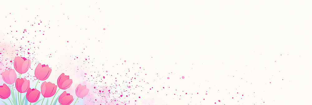 JPG 식물 디자인 꽃잎 꽃 화초 분홍색 컬러 백그라운드 꽃밭 일러스트 자연 생명 잔디 장식 정원 봄 튤립 성장 뷰티풀 국내일러스트 AI일러스트 AI콘텐츠 계절 생태계 파일형식