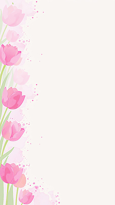 JPG 식물 디자인 꽃 분홍색 컬러 백그라운드 일러스트 자연 페인팅 생명 그래픽 장식 여름 물감 봄 튤립 꽃집 그림 뷰티풀 국내일러스트 AI일러스트 AI콘텐츠 계절 상점 미술도구 생태계 파일형식