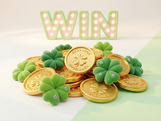 식물 감정 컨셉 놀이 3D 황금 클로버 파일형식 AI콘텐츠 금화 네잎클로버 행운 성공 장식 백그라운드 축하 도전 상금 게임 보너스 믿음 목표 기회 편집이미지 JPG 편집3D AI컴퓨터그래픽