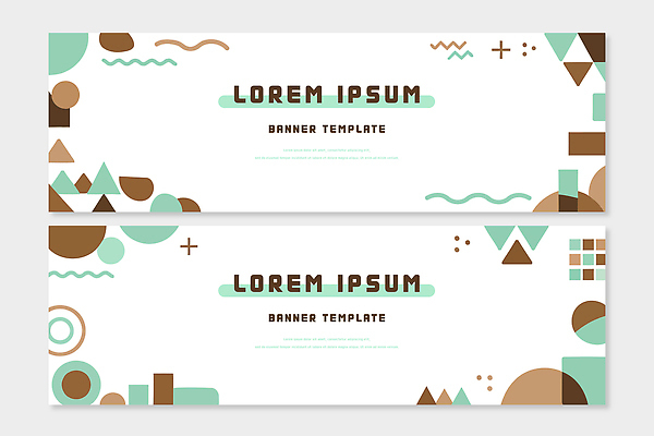 모양 도형 템플릿 디자인 배너 배너템플릿 컬러 그래픽 사각형 작업 원형 삼각형 만들기 구성 예시 스타일 AI파일 모션 파일형식 벡터