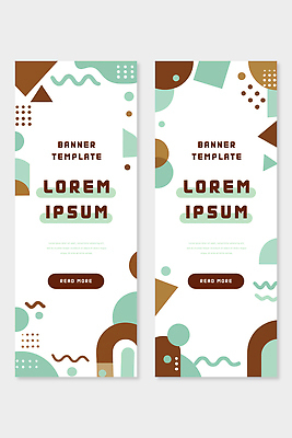 모양 템플릿 디자인 배너 배너템플릿 컬러 패턴 그래픽 사각형 색칠 원형 기하학 조화 구성 AI파일 도형 무늬 파일형식 벡터