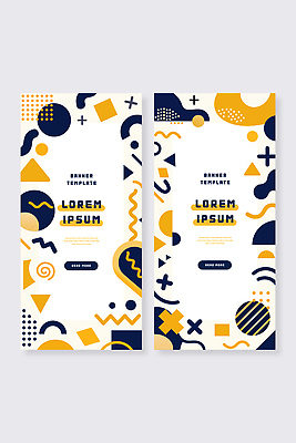모양 도형 템플릿 디자인 배너 배너템플릿 컬러 패턴 그래픽 크기 기하학 조합 스타일 AI파일 무늬 파일형식 벡터