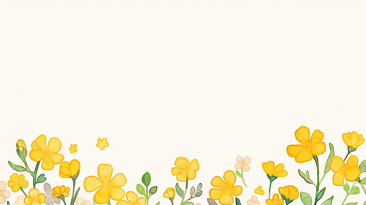 JPG 식물 계절 꽃잎 꽃 컬러 백그라운드 잎 꽃밭 일러스트 자연 생명 노란색 환경 정원 봄 꽃집 그림 작품 장면 화사함 뷰티풀 국내일러스트 AI일러스트 AI콘텐츠 컨셉 미술 상점 생태계 파일형식