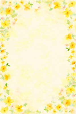 JPG 식물 디자인 계절 꽃 예술 컬러 배경화면 백그라운드 일러스트 자연 수채화 프레임 장식 여름 노란색 정원 그림 화사함 조화 뷰티풀 국내일러스트 AI일러스트 AI콘텐츠 컨셉 생태계 파일형식