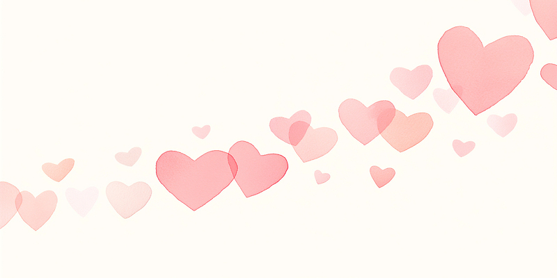 JPG 모양 디자인 감정 예술 컬러 백그라운드 패턴 일러스트 사랑 흐름 하트 분위기 크기 배열 그림 심플 장면 꾸미기 국내일러스트 AI일러스트 AI콘텐츠 컨셉 무늬 파일형식