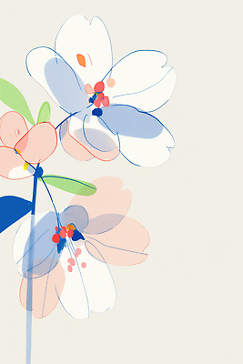 JPG 모양 식물 디자인 꽃 예술 선 컬러 백그라운드 잎 일러스트 상상 자연 미술 표현 그림 부드러움 화사함 조화 뷰티풀 창의성 스타일 국내일러스트 AI일러스트 AI콘텐츠 컨셉 문화예술 감각 생태계 파일형식