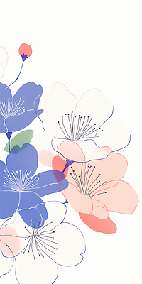 JPG 모양 식물 디자인 꽃 화초 예술 컬러 백그라운드 패턴 일러스트 자연 장식 장미 스크린 봄 벚꽃 꽃가루 뷰티풀 국내일러스트 AI일러스트 AI콘텐츠 계절 무늬 가루 생태계 파일형식