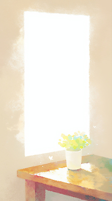 JPG 나무 식물 디자인 꽃 화분 일러스트 창문 자연 탁자 실내 내부 일상 생활 장식 초록색 파란색 빛 햇빛 공간 방안 뷰티풀 국내일러스트 AI일러스트 AI콘텐츠 컬러 가구 라이프 태양 생태계 파일형식