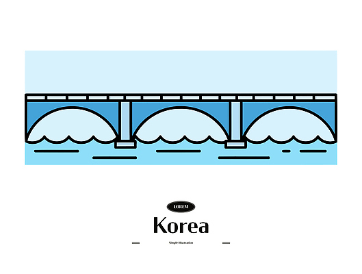 모양 디자인 건축 물결 예술 백그라운드 일러스트 하늘 한국 풍경 물 수면 구조물 수조 그림 수로 공학 기초 랜드마크 물길 국내일러스트 AI파일 자연요소 교육 아시아 길 파일형식 벡터